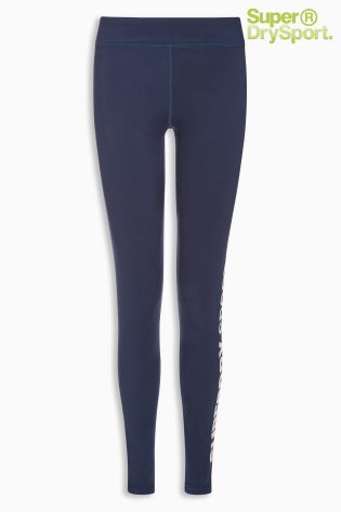 Superdry Navy Gym Legging